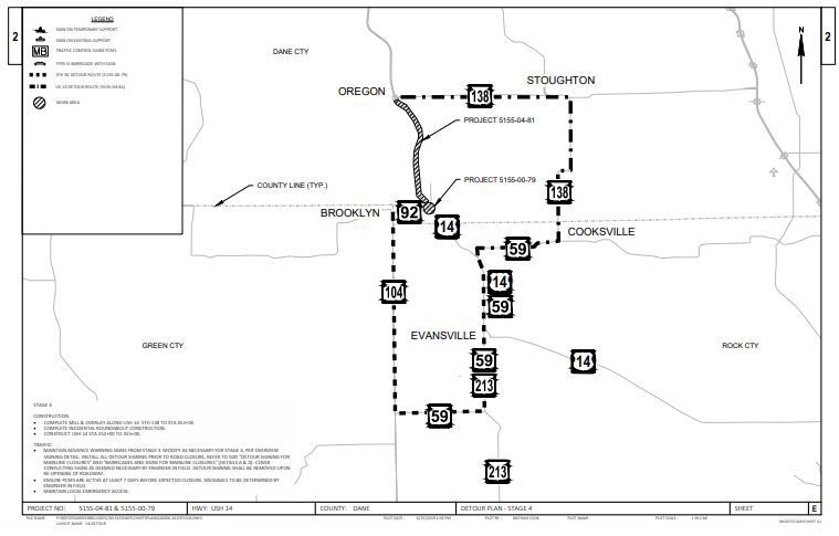 Detour routes